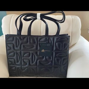 TELFAR X MOOSE KNUCKLES QUILTED LARGE SHOPPER